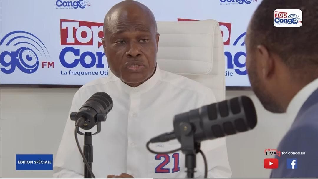 La campagne électorale sur la chaîne YouTube de TOP CONGO FM.